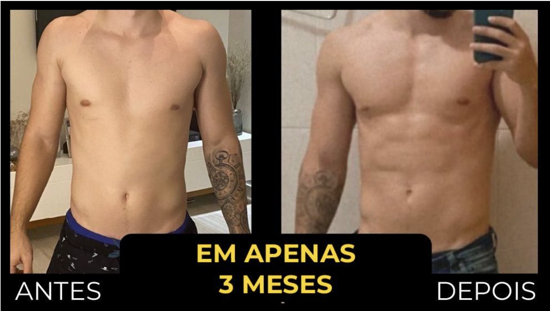 Resultado de aluno do Método Estresse Muscular 2