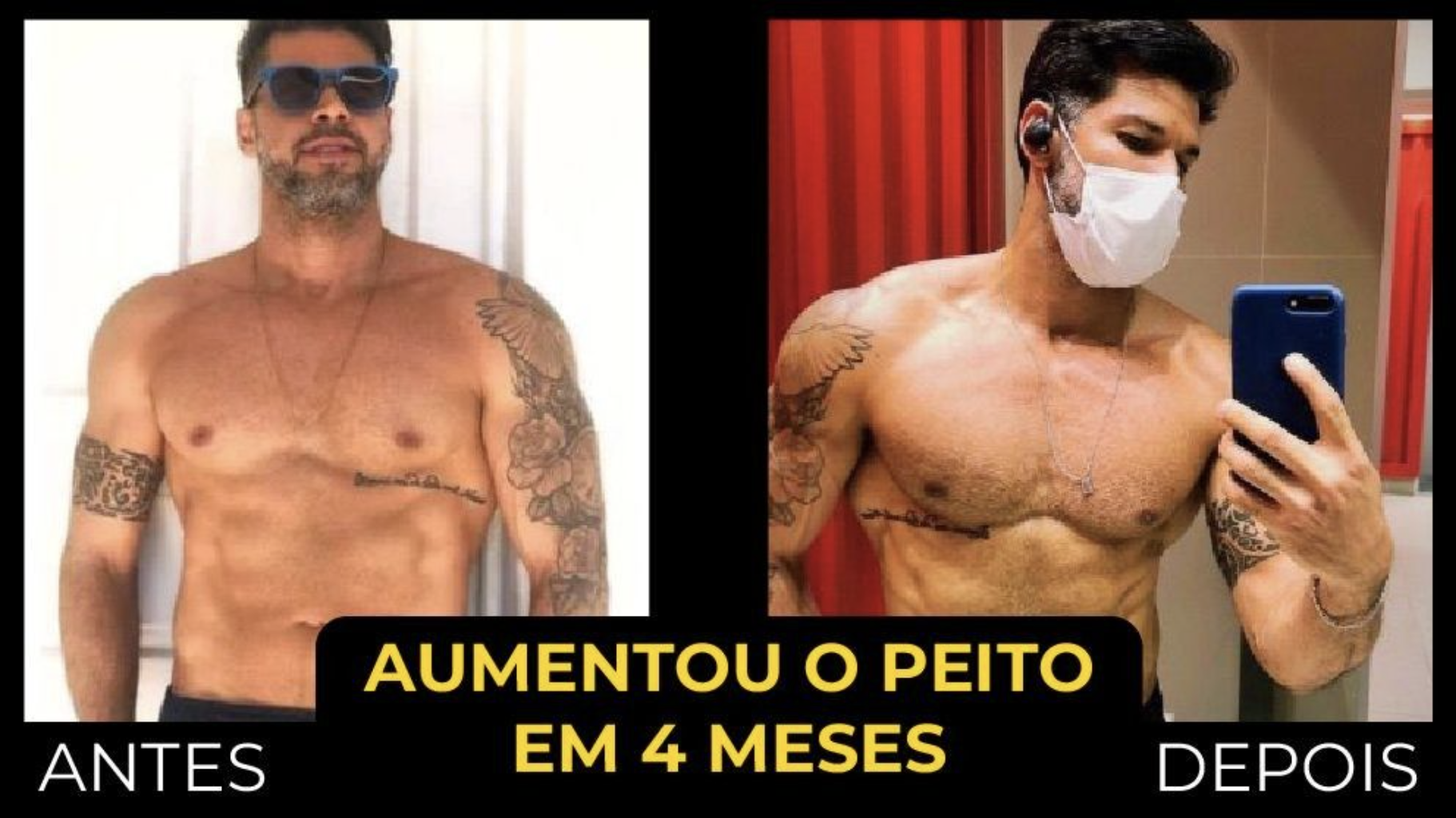 Resultado de aluno do Método Estresse Muscular 4